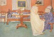 Carl Larsson The Bridesmaid Spain oil painting artist